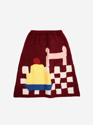 Fun Collection Yummy Cake Knitted Skirt