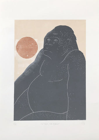 Linostudio Print ,N'Gola the Gorilla' - Zirkuss