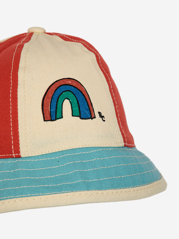 Baby Regenbogen Multicolor Mütze
