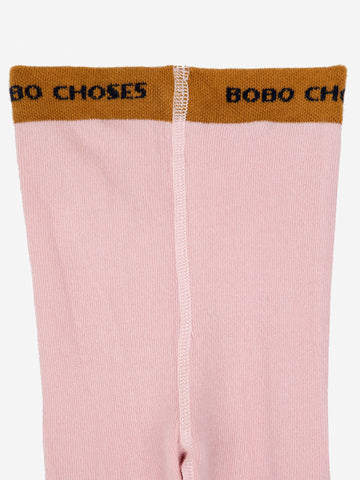 Baby Color Bock Pink Tights