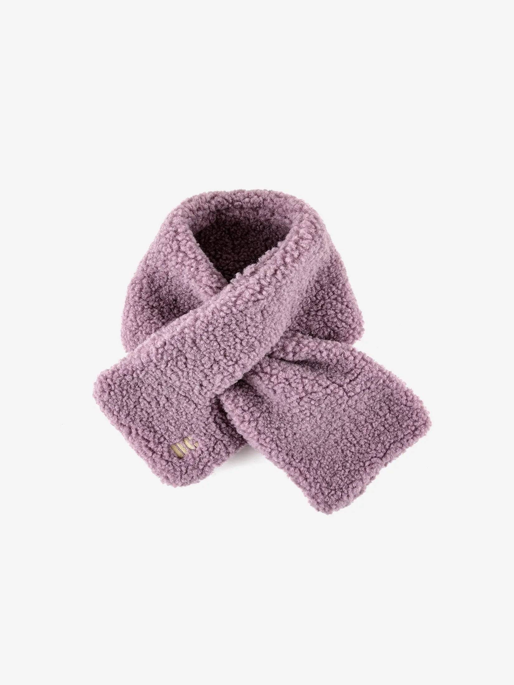 Baby Sheepskin Pink Neck Warmer