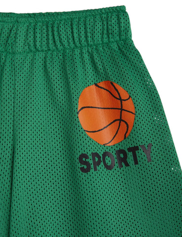 Basket Mesh Woven Shorts