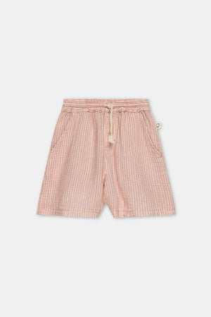Gauze Stripe Bermuda Shorts
