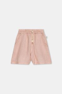Gauze Stripe Bermuda Shorts
