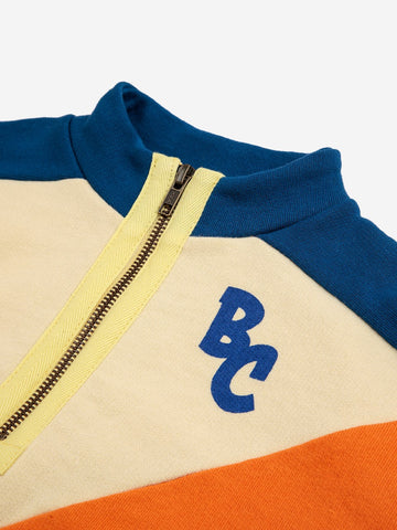 BC Color Block Sweatshirt mit Reißverschluss