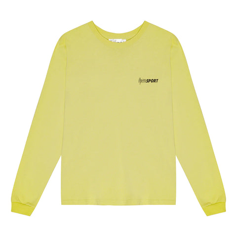 Clivette Unisex T-Shirt Gelb Langarm
