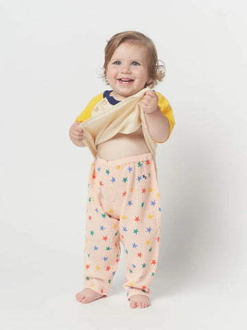 Multicolor Star woven Trousers Baby