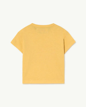 Rooster Baby T-shirt Yellow