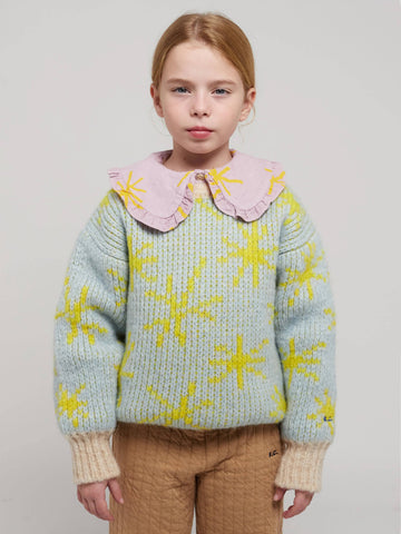 Sparkle All Over Jacquard Jumper