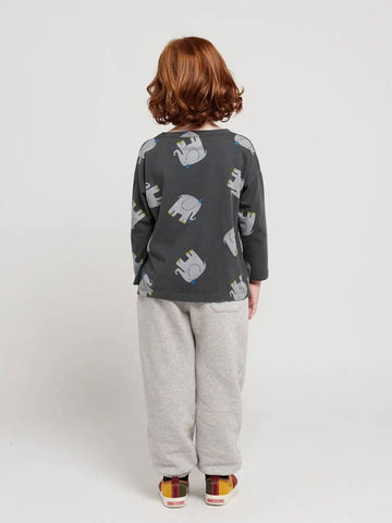 The Elephant all over long sleeve T-shirt
