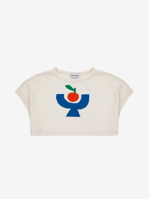 Tomato Plate cropped T-Shirt