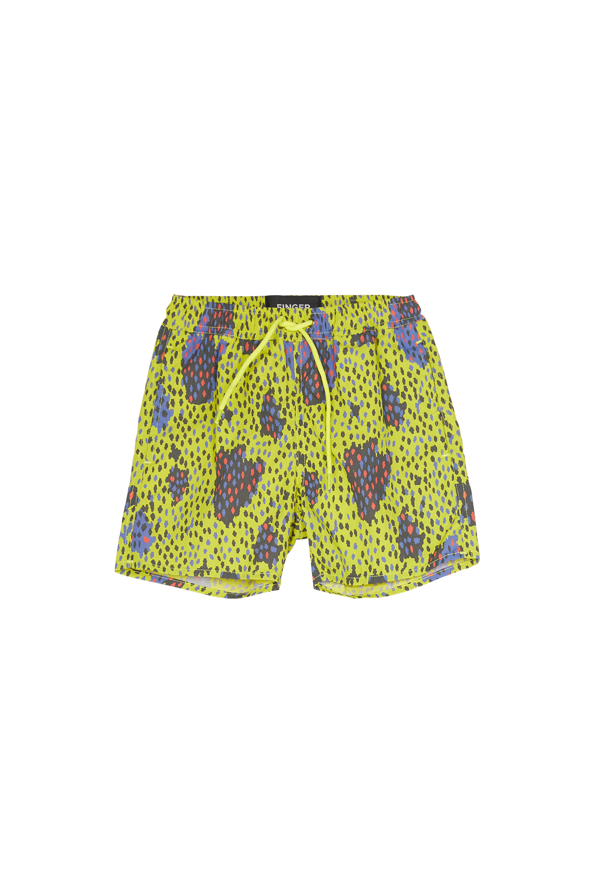 POOLBOY Fluo Lime Stains Badeshorts - Zirkuss