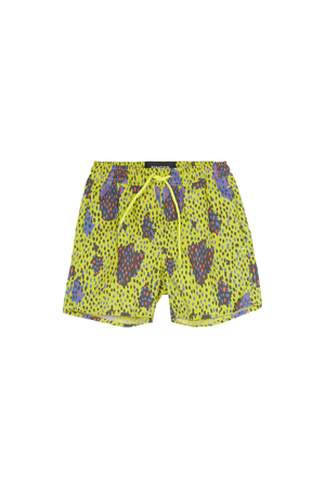 POOLBOY Fluo Lime Stains Swimming Shorts - Zirkuss
