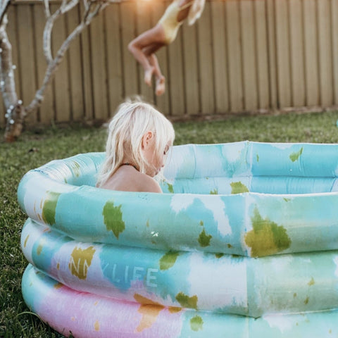Inflatable Backyard Pool Tie Dye - Zirkuss