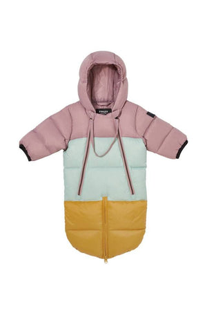 SNOWBIRD Winter Parma Colorblock - Down Baby Warmer - Zirkuss