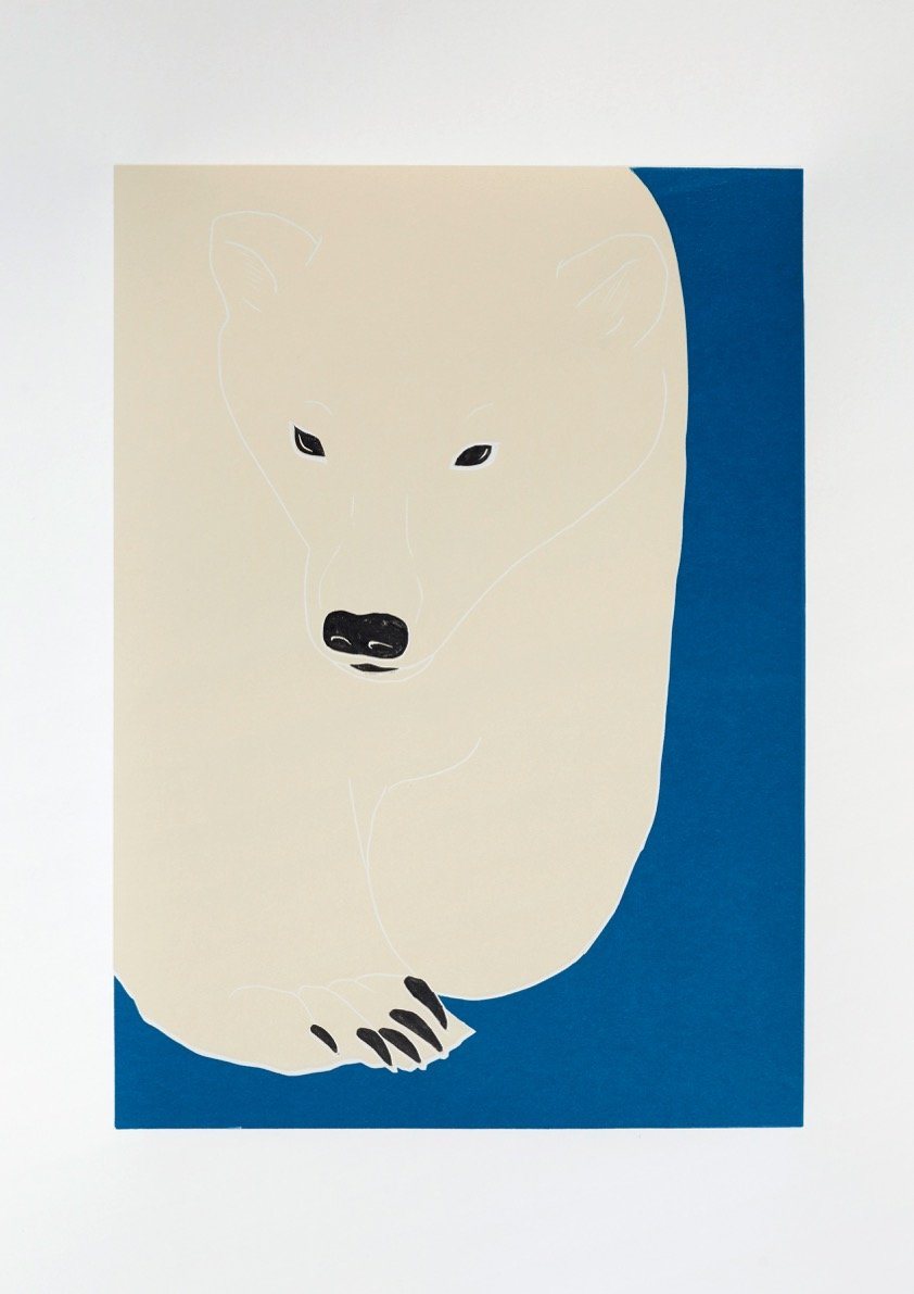 Linostudio Print ,Ferdinand the Polarbear' - Zirkuss
