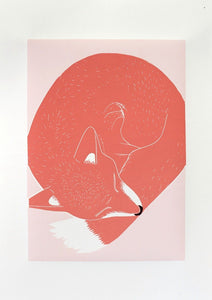 Linostudio Print ,Gustavo the Fox' - Zirkuss