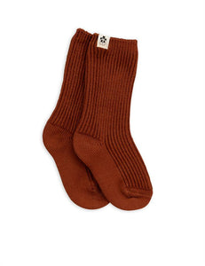 Socks Wool Brown - Zirkuss