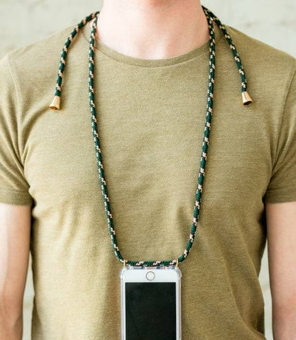 Smartphone Necklace Bordeaux Camouflage - Zirkuss