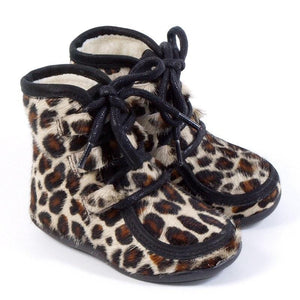 Petit Nord Shoe Fur Pre-Walker Leopard - Zirkuss