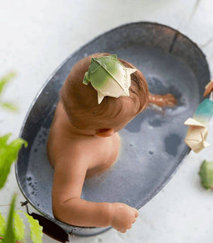 Teether and Bath Toy H2Origami Turtle - Zirkuss